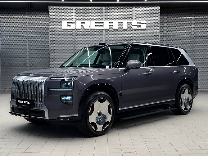 ZEEKR 9X Hyper chrome 2.0 (1400 л.с.) Серый, 2025