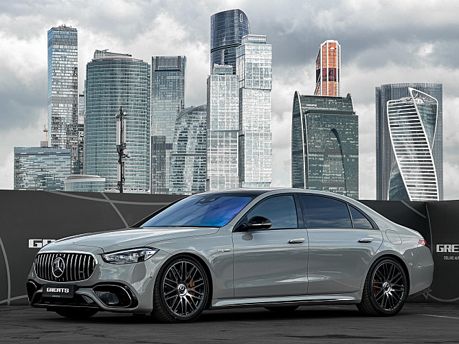 Mercedes-Benz S63 AMG Edition 1 4.0 (802 л.с.) Альпийский серый, 2023