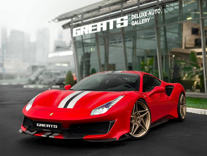Ferrari 488 Pista 3.9 (720 л.с.) Черный, 2019