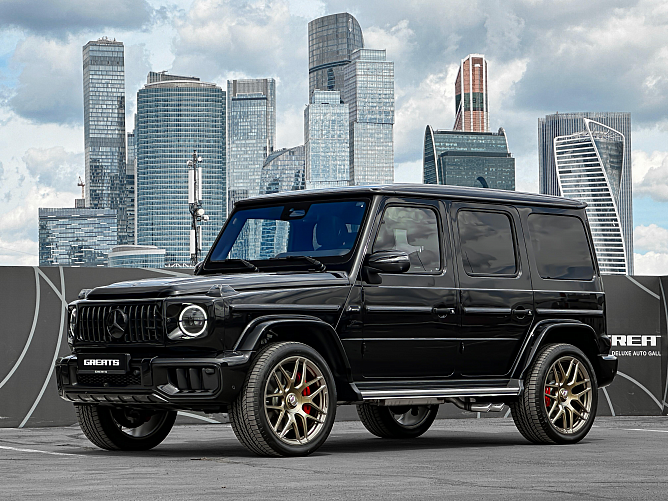 Mercedes-Benz G63 AMG FL 4.0 (585 л.с.) Черный обсидиан, 2024