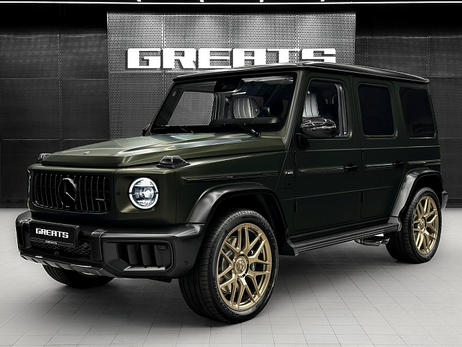Mercedes-Benz G63 AMG FL 4.0 (585 л.с.) Оливковый матовый, 2026