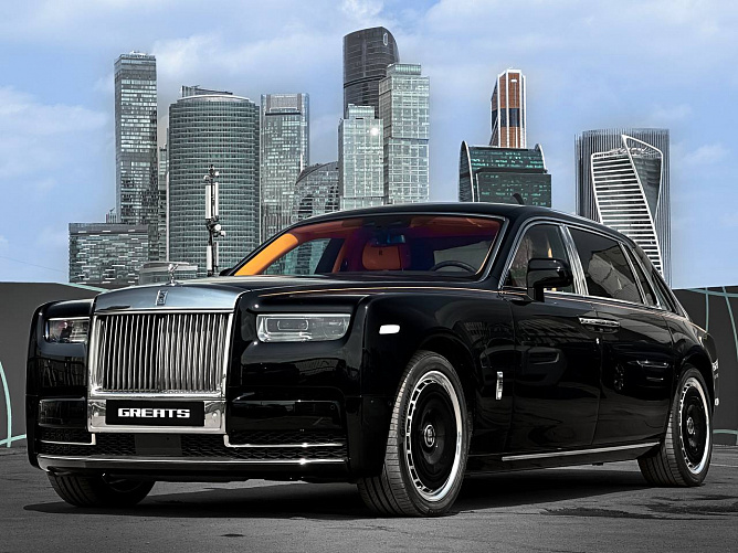 Rolls-Royce Phantom EWB - PRIVACY SUITE 6.7 (571 л.с.) Черный, 2024