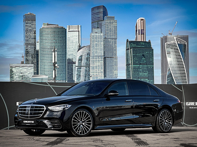 Mercedes-Benz S580 long 4matic 4.0 (503 л.с.) Черный, 2024