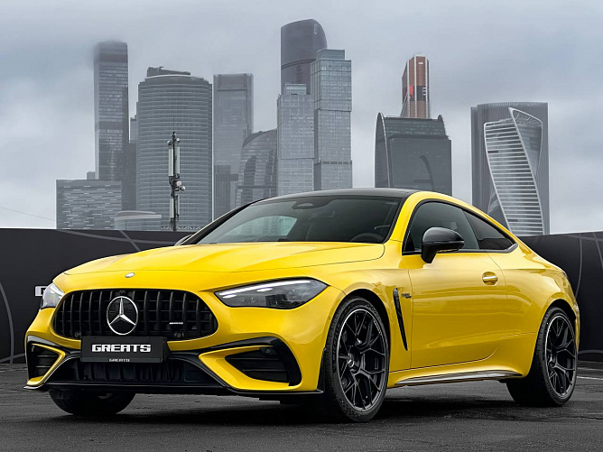 Mercedes-Benz CLE 53 AMG 3.0 (449 л.с.) Желтый (солнечно-желтый не металлик), 2025