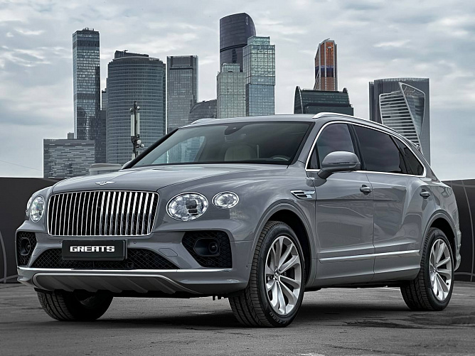 Bentley Bentayga EWB V8 4.0 (550 л.с.) Серый, 2023
