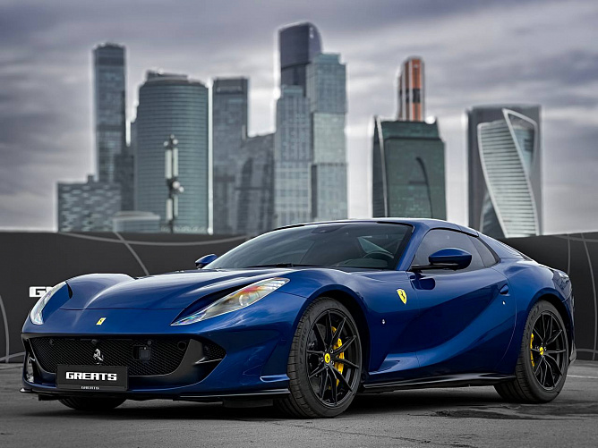 Ferrari 812 GTS 6.5 (800 л.с.) Синий, 2021