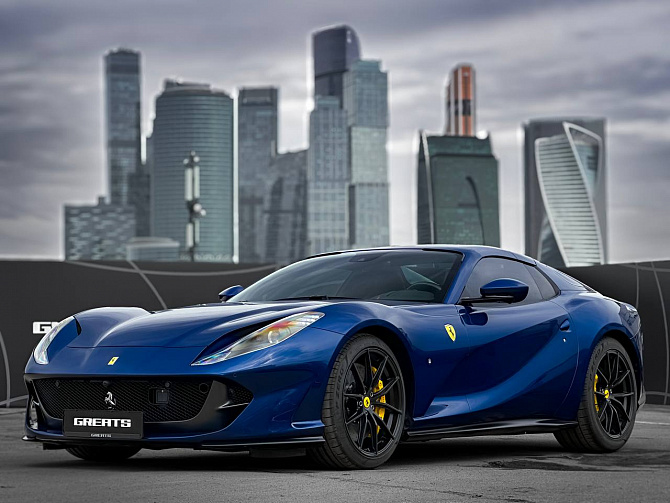 Ferrari 812 GTS 6.5 (800 л.с.) Синий, 2021