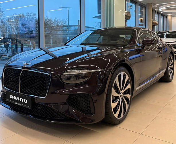 Bentley Continental GT 4.0 (680 л.с.) Черный бархат, 2026