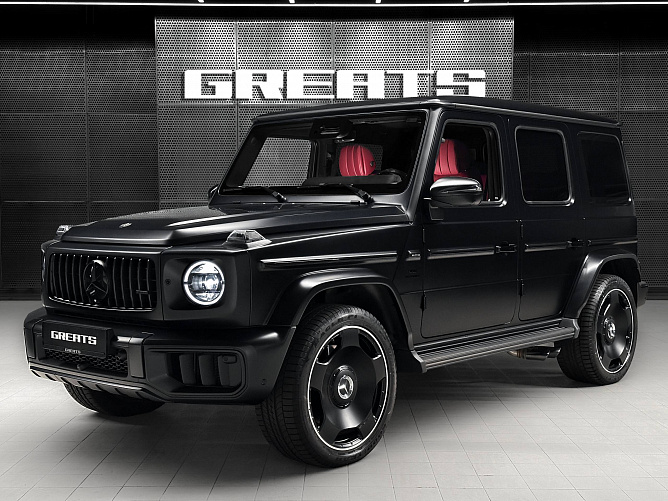 Mercedes-Benz G63 AMG FL 4.0 (585 л.с.) Черный матовый, 2026