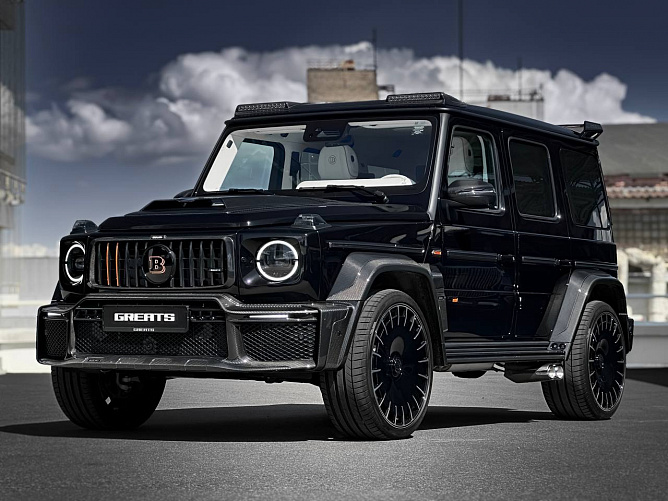 Brabus G 800 Brabus Masterpiece 4.0 (800 л.с.) Черный обсидиан, 2025