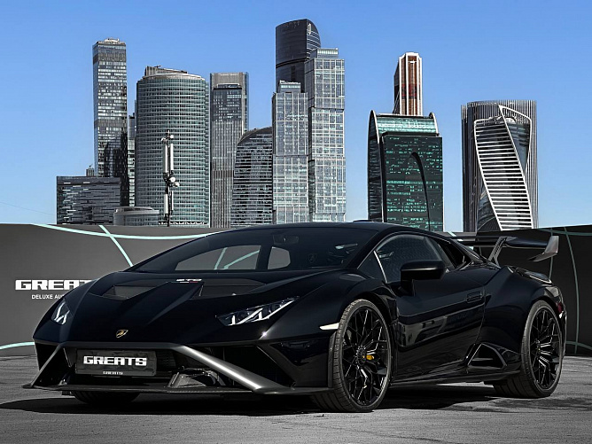 Lamborghini Huracan STO 5.2 (640 л.с.) Черный, 2021