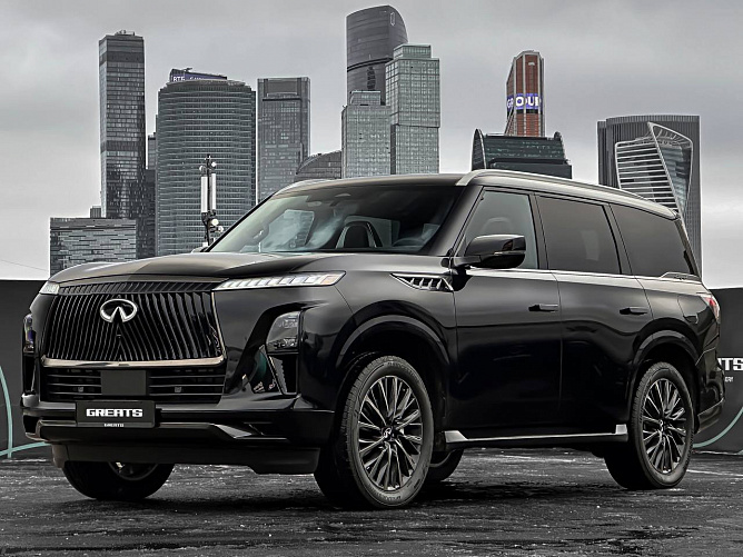 Infiniti QX80 3.5 (450 л.с.) Черный, 2024