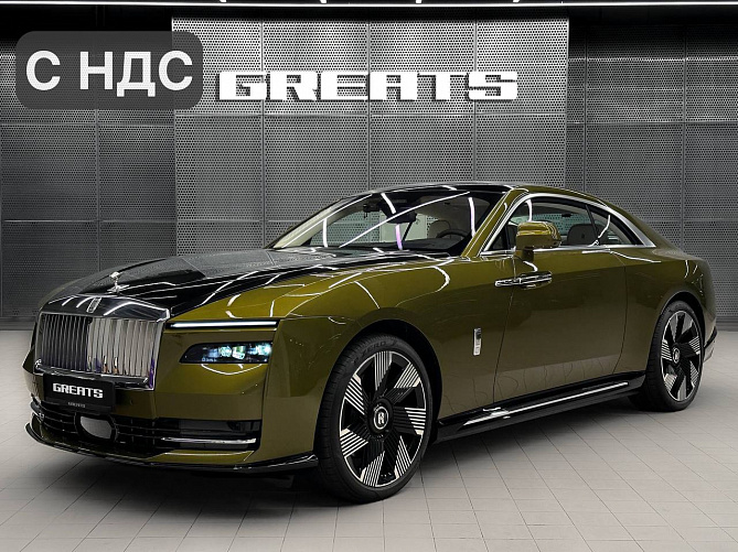 Rolls-Royce Spectre 0.0 (585 л.с.) Зеленый металлик/черный, 2023