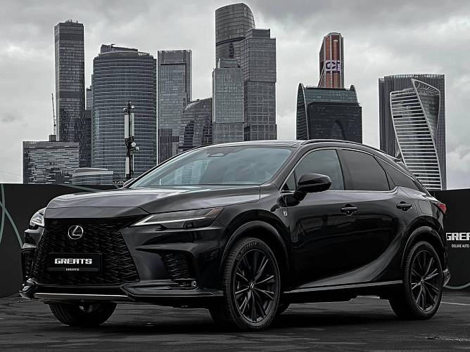 Lexus RX 500h 2.4 (371 л.с.) Черный, 2024