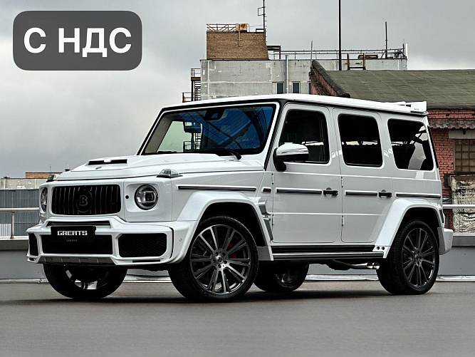 Mercedes-Benz G500 4.0 (422 л.с.) Белый, 2021
