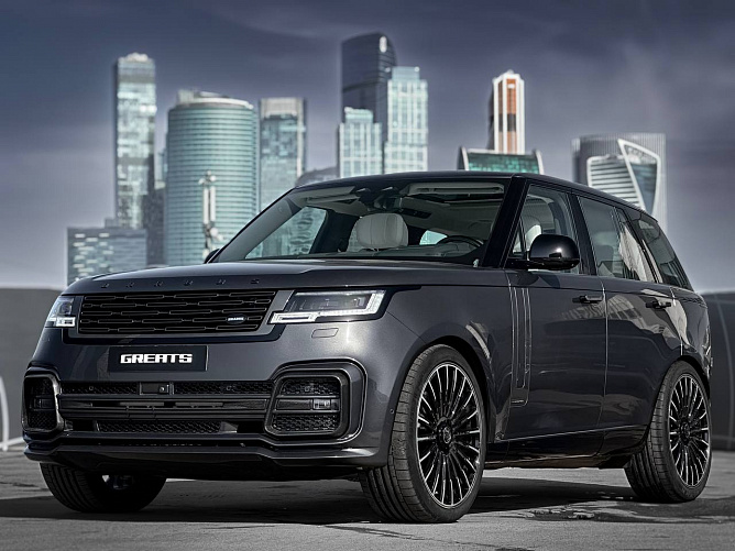 Brabus Range Rover Autobiography Brabus 4.4 (530 л.с.) Темно-серый (Storm Grey), 2025