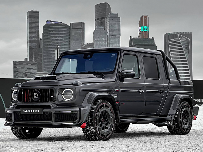 Brabus G 900 Brabus Rocket Edition 4.0 (900 л.с.) Серый селенит, 2023
