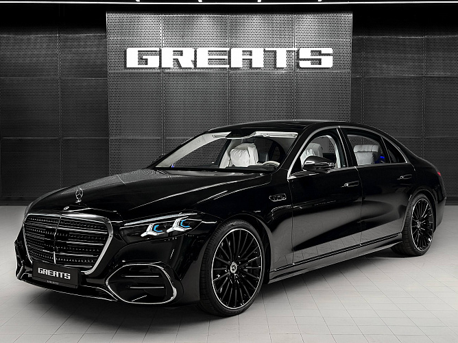 Mercedes-Benz S580 long FL 4.0 (560 л.с.) Черный, 2026
