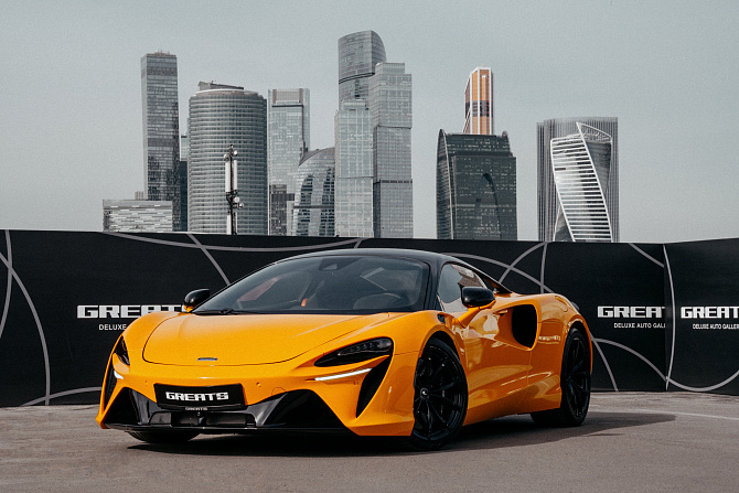 McLaren Artura Coupe 3.0 (680 л.с.) Оранжевый, 2023