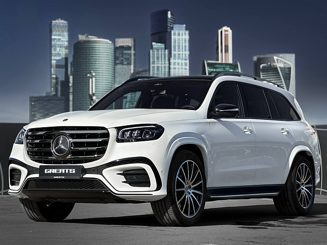 Mercedes-Benz GLS 450d FL 3.0 (367 л.с.) Белый опалит, 2025