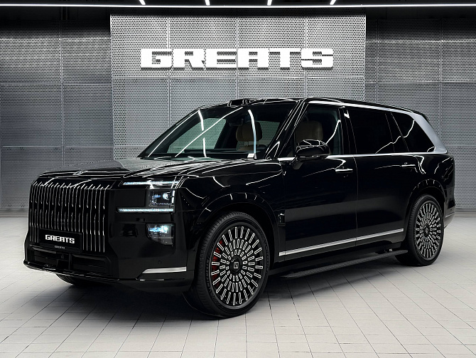 ZEEKR 9X Hyper chrome 2.0 (1400 л.с.) Черный, 2025