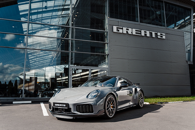 Porsche 911 Turbo S FL 3.6 (711 л.с.) Серый, 2026