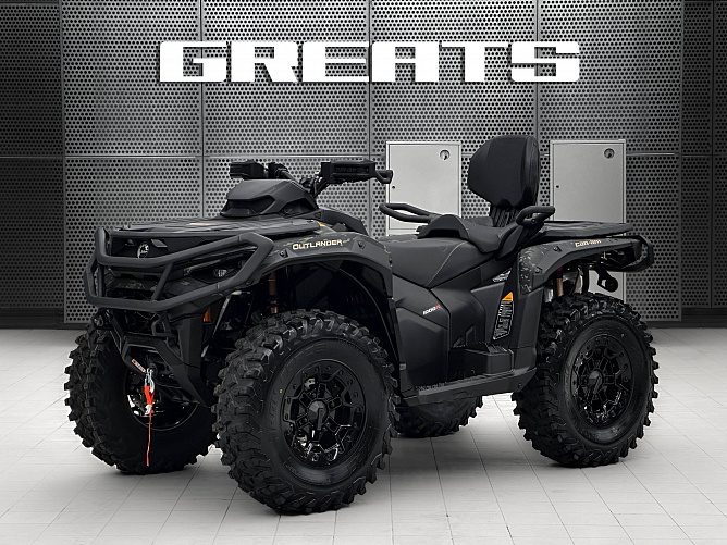 BRP Can-Am Outlander MAX Backcountry 0.9 (101 л.с.) Черный, 2026