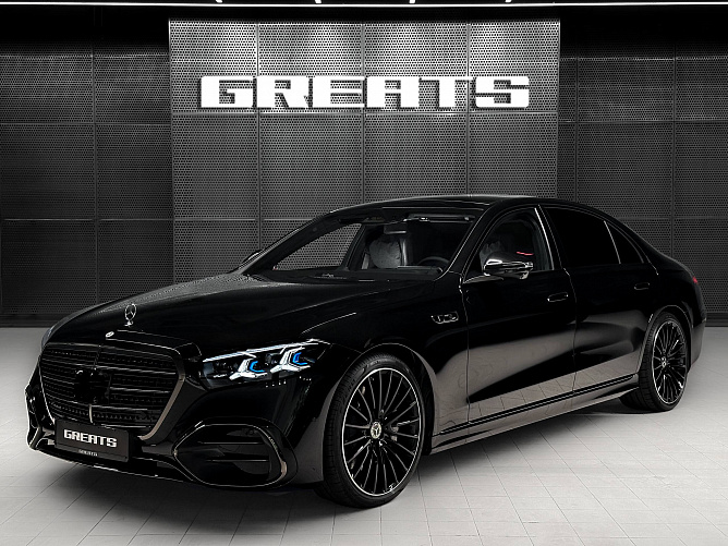 Mercedes-Benz S580 long FL 4.0 (560 л.с.) Черный, 2026