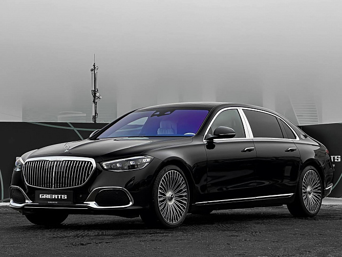 Mercedes-Benz S580 Maybach 4.0 (503 л.с.) Черный, 2024