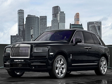 Rolls-Royce Cullinan Silver Badge 6.75 (571 л.с.) Черный, 2021