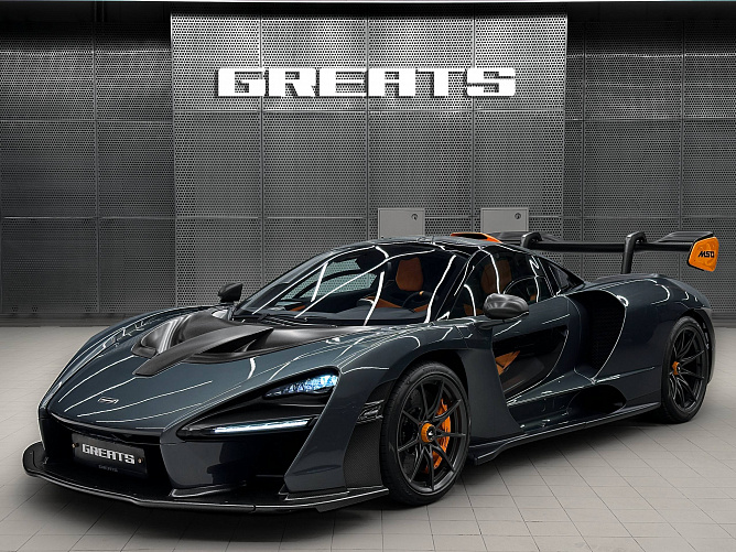 McLaren Senna MSO 4.0 (800 л.с.) Серый, 2018