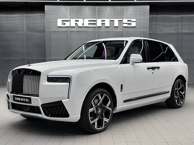 Rolls-Royce Cullinan Black Badge FL 6.75 (600 л.с.) Белый, 2026