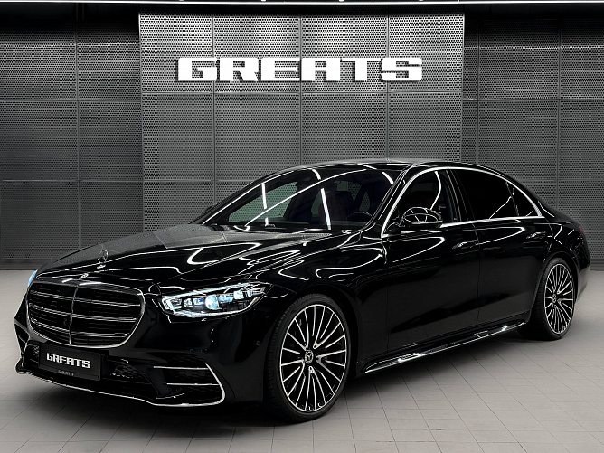Mercedes-Benz S580 long 4matic 4.0 (503 л.с.) Черный, 2024