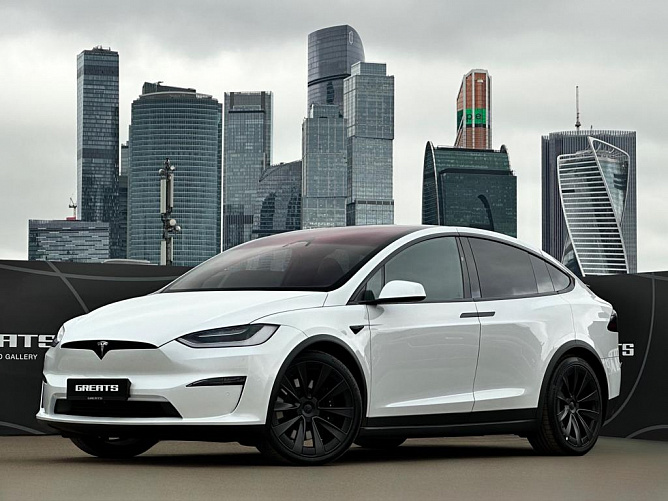 Tesla Model X Plaid 0.0 (1020 л.с.) Белый, 2022
