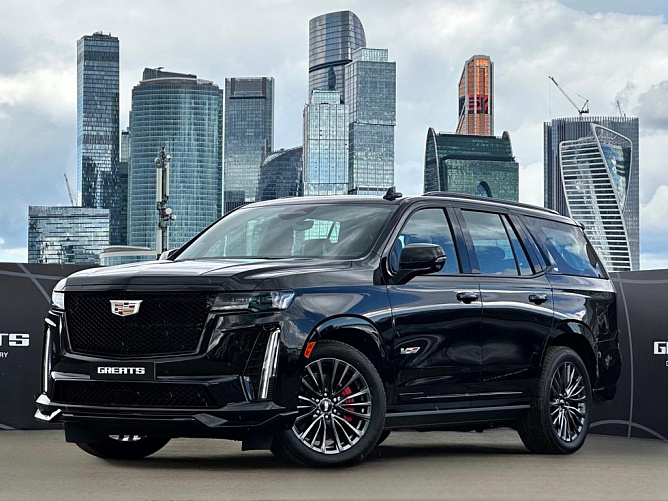 Cadillac Escalade V 6.2 (682 л.с.) Черный, 2022
