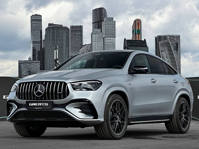 Mercedes-Benz GLE Coupe 53 AMG FL 3.0 (435 л.с.) Серебристый хай-тек, 2025