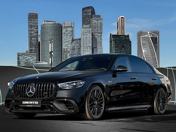 Mercedes-Benz S63 AMG 4.0 (802 л.с.) Черный, 2024
