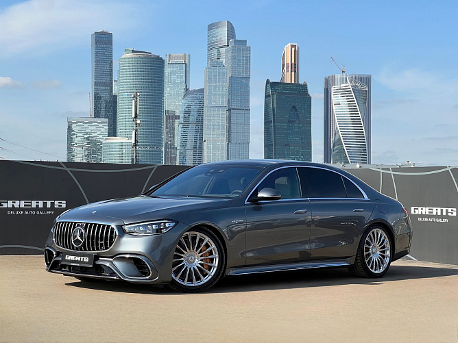 Mercedes-Benz S63 AMG 4.0 (802 л.с.) Серый, 2023