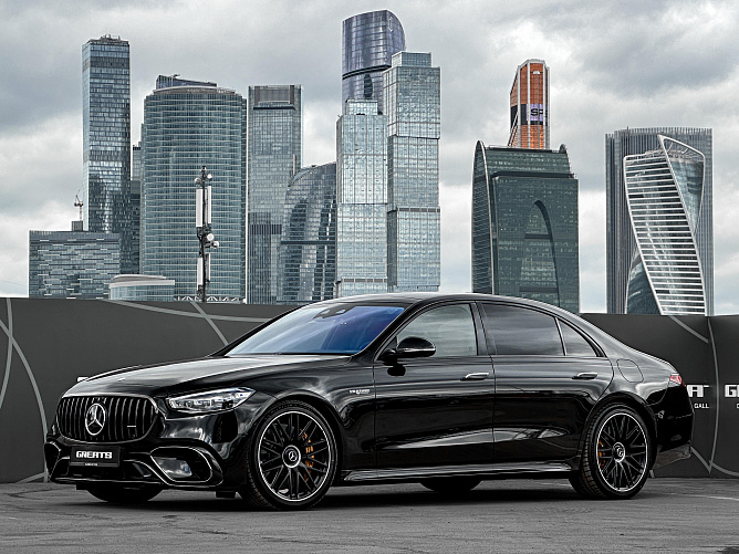 Mercedes-Benz S63 AMG 4.0 (802 л.с.) Черный, 2024