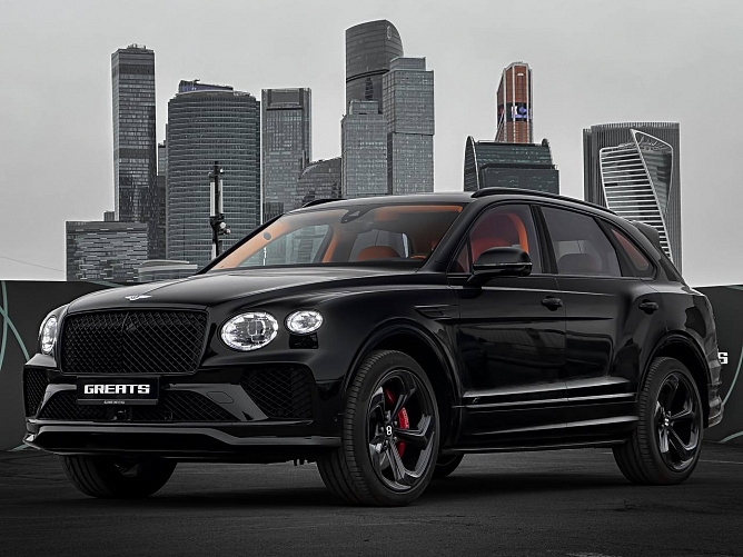Bentley Bentayga S V8 Naim Rear Entertainment 4.0 (550 л.с.) Черный, 2024