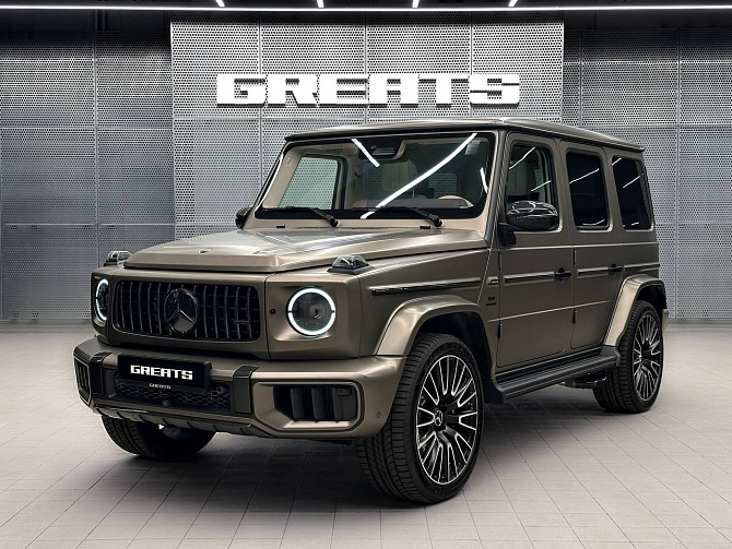 Mercedes-Benz G63 AMG FL 4.0 (585 л.с.) Серый монца magno, 2025