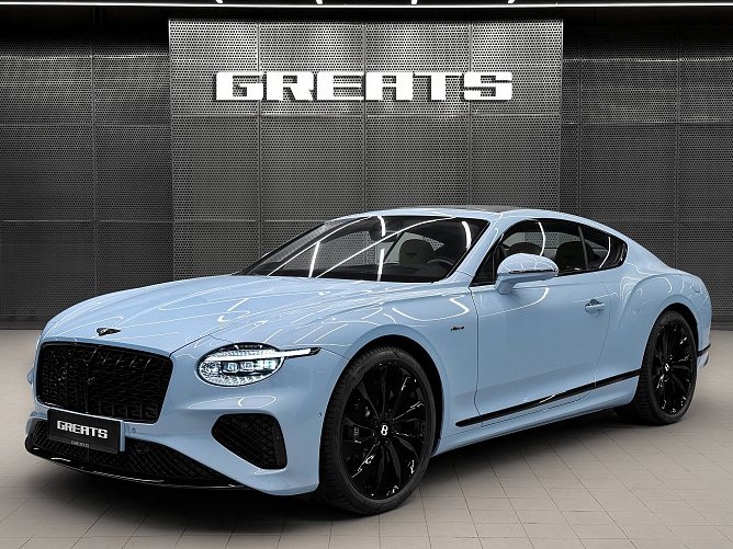 Bentley Continental GT Azure Hybrid FL 4.0 (680 л.с.) Голубой, 2026