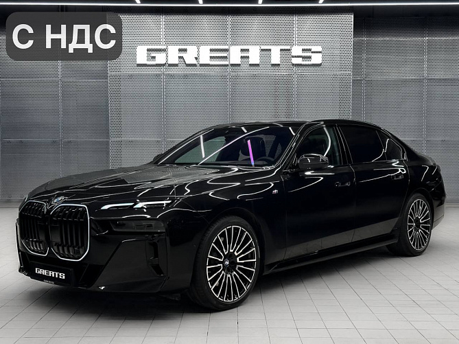 BMW 740d 3.0 (286 л.с.) Черный, 2024