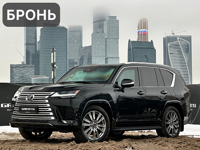 Lexus LX600 Guard 3.4 (415 л.с.) Черный, 2023