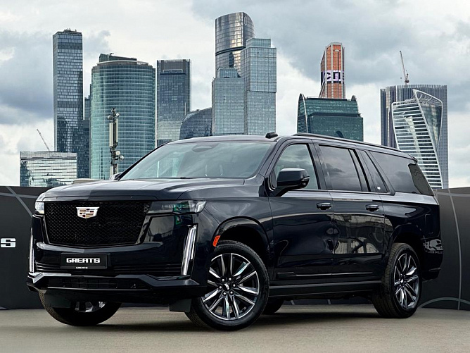 Cadillac Escalade ESV Sport Platinum 6.2 (416 л.с.) Синий, 2023