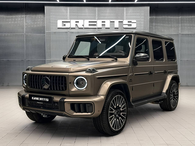 Mercedes-Benz G63 AMG FL 4.0 (585 л.с.) Оливковый матовый, 2025