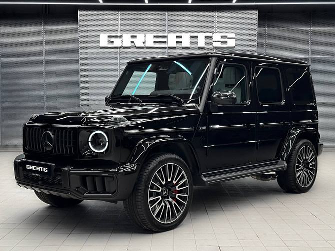 Mercedes-Benz G63 AMG FL 4.0 (585 л.с.) Черный обсидиан, 2025