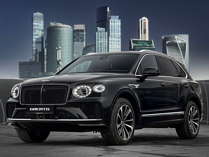 Bentley Bentayga 4.0 (550 л.с.) Черный, 2025