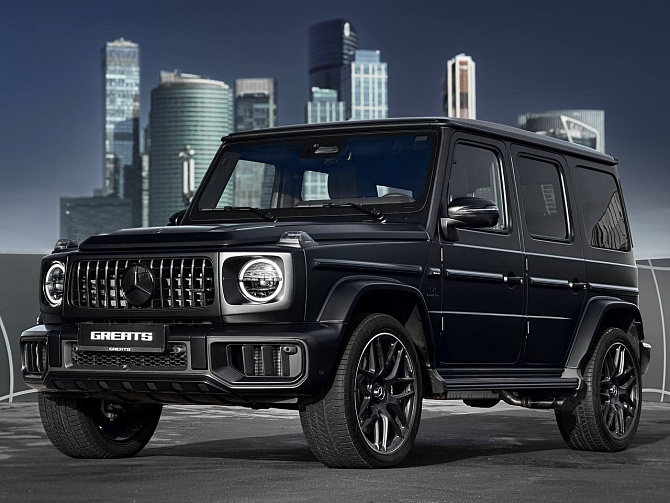 Mercedes-Benz G63 AMG FL 4.0 (585 л.с.) Черный матовый, 2025