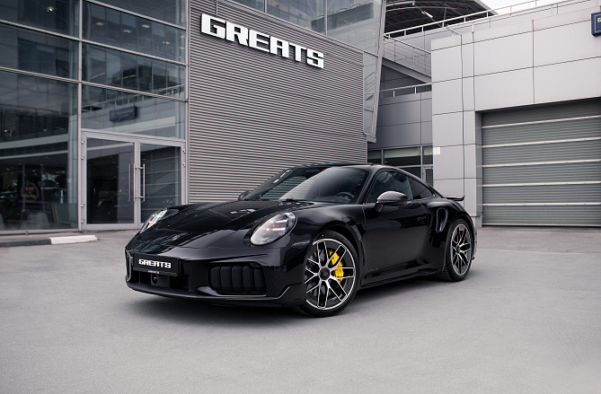 Porsche 911 Turbo S FL 3.6 (711 л.с.) Черный, 2026